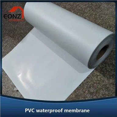 Sort PVC tagdækning